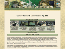 Tablet Screenshot of cypher.com.au